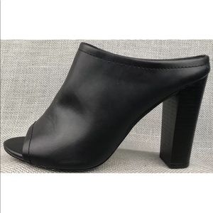 Mossimo Mules  Chunky Heel Slip Ons Shoes Size 9